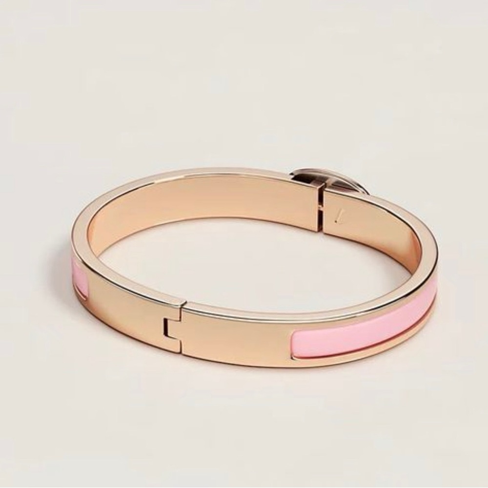 Authentic Hermes Mini Clic Chaine d'Ancre bracelet